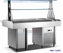 HMT-1580C 4 -平底锅自助餐冰箱