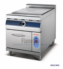 HGZ-70气体法国扁平烤盘烹饪器材与内阁